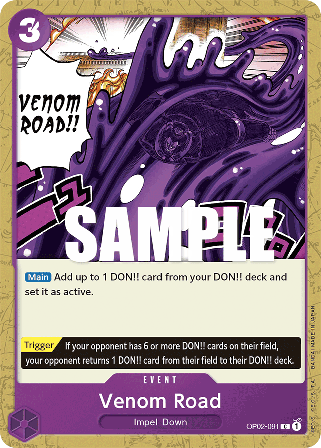 OP02-091, C, Venom Road