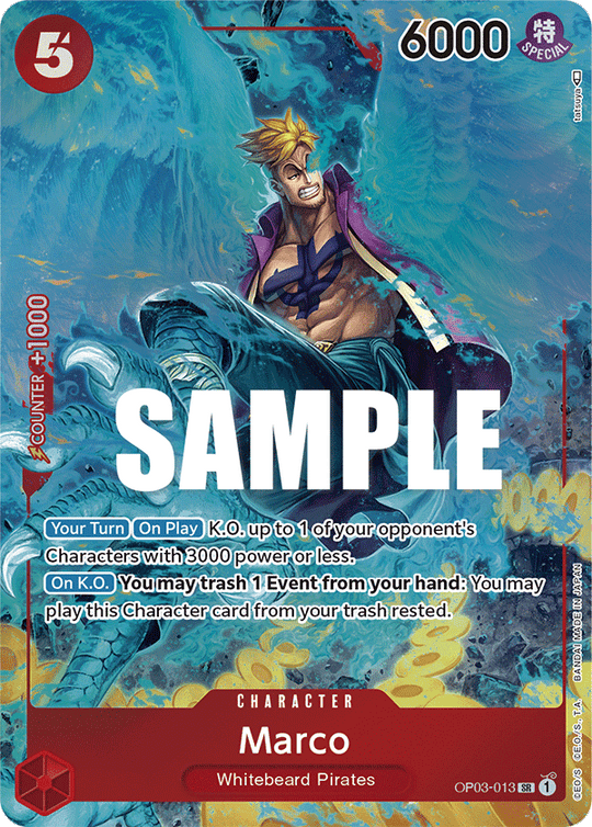 OP03-013, SR, Marco (Alternate Art)