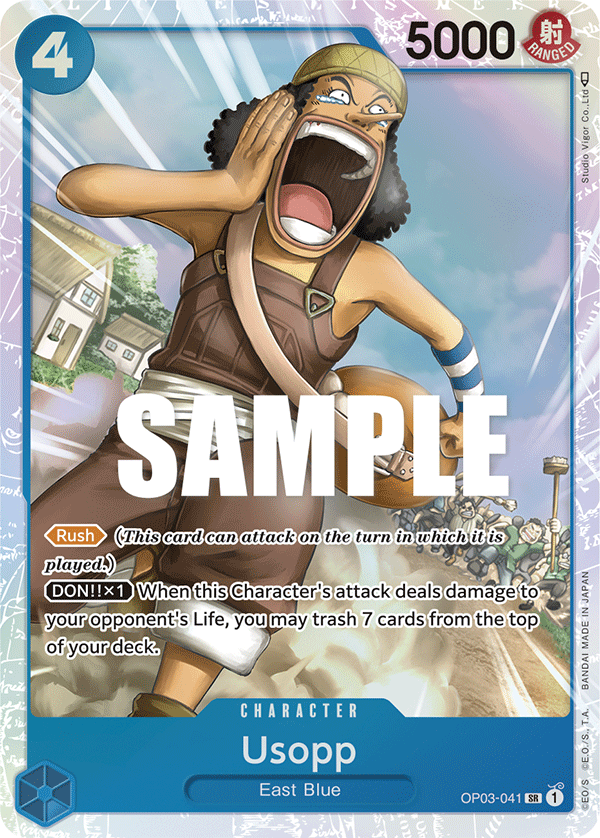 OP03-041, SR, Usopp