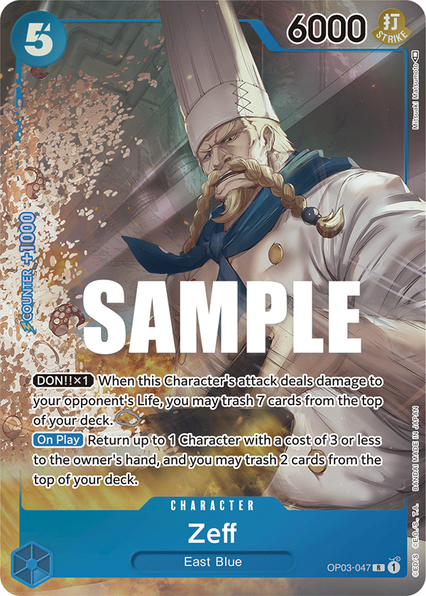 OP03-047, R, Zeff (Alternate Art)