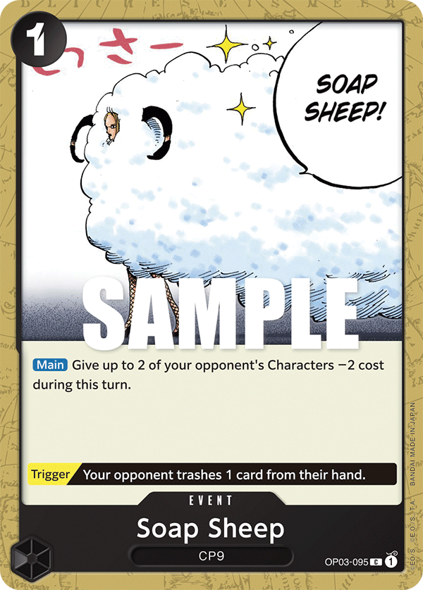 OP03-095, C, Soap Sheep