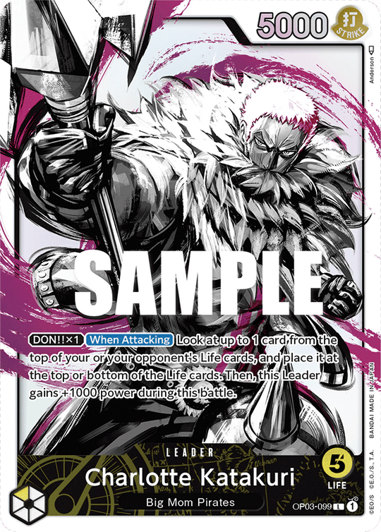 OP03-099, L, Charlotte Katakuri (099) (Alternate Art)