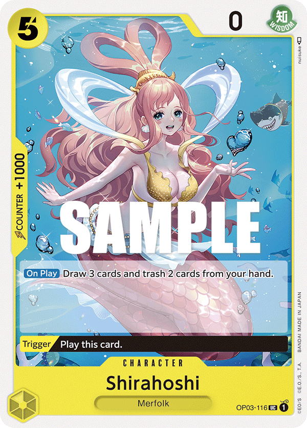 OP03-116, UC, Shirahoshi