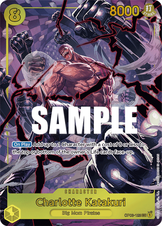 OP03-123, SEC, Charlotte Katakuri (123) (Alternate Art)
