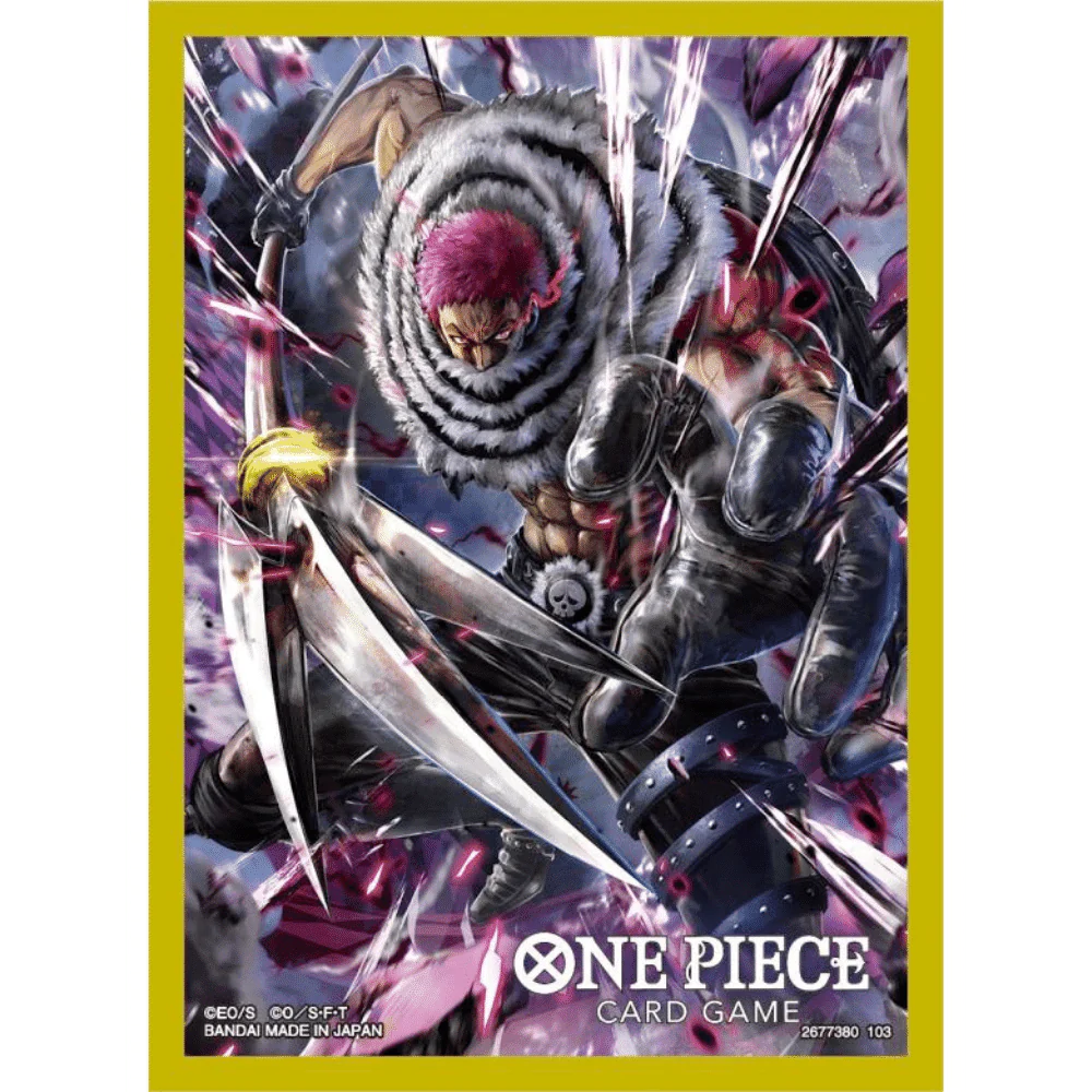 Bandai - One Piece Card Game Official Sleeves 3 Kai of Cards Bandai - One Piece Card Game Official Sleeves 3 Kai of Cards
