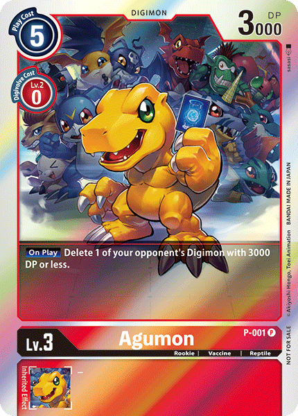P-001 P, Agumon