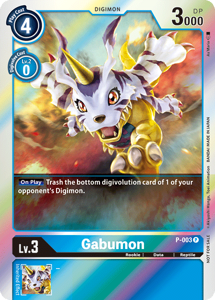 P-003 P, Gabumon