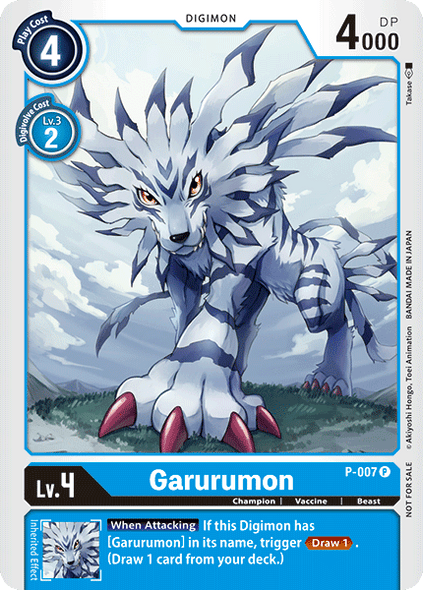 P-007 P, Garurumon