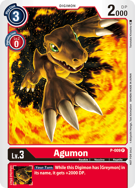 P-009 P, Agumon