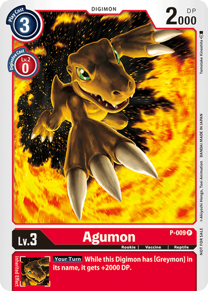 P-009 P, Agumon