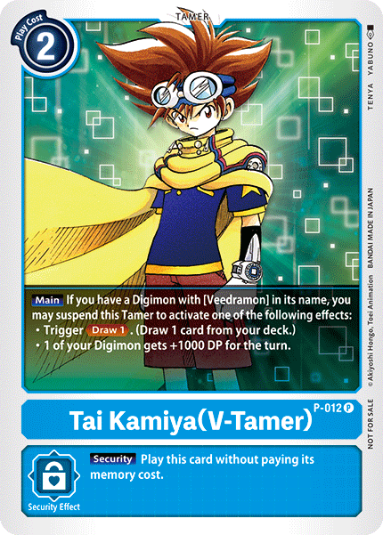 P-012 P, Tai Kamiya (V-Tamer)