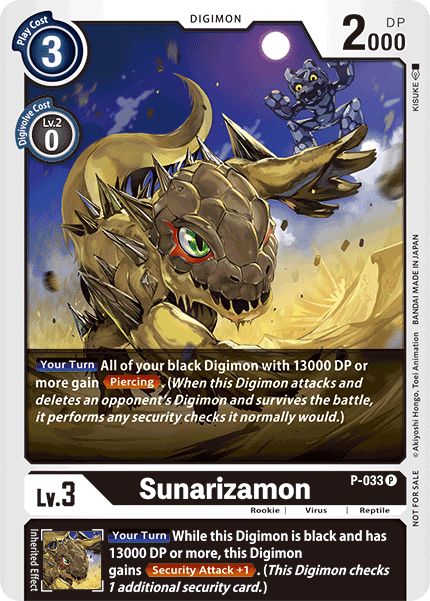 P-033 P, Sunarizamon
