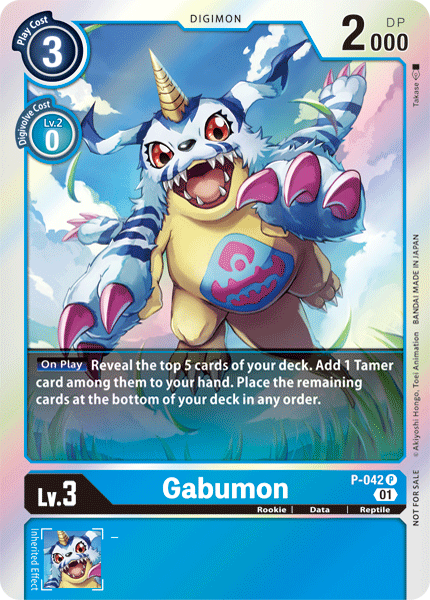 P-042 P, Gabumon