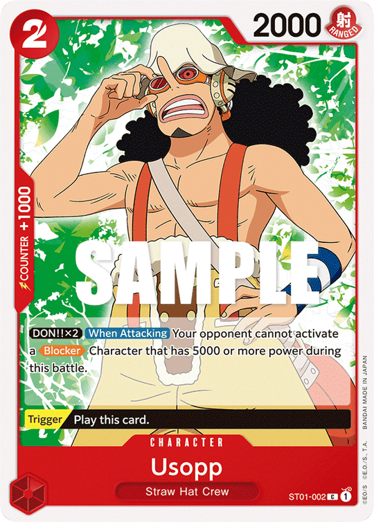 ST01-002, C, Usopp