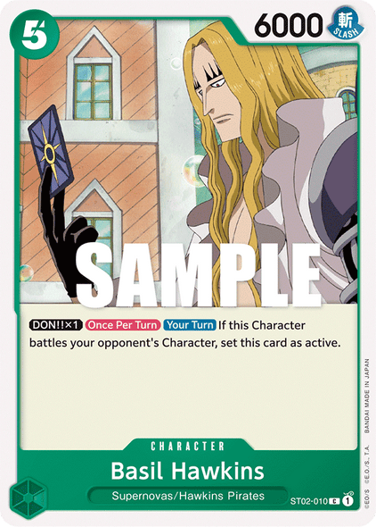 ST02-010, C, Basil Hawkins
