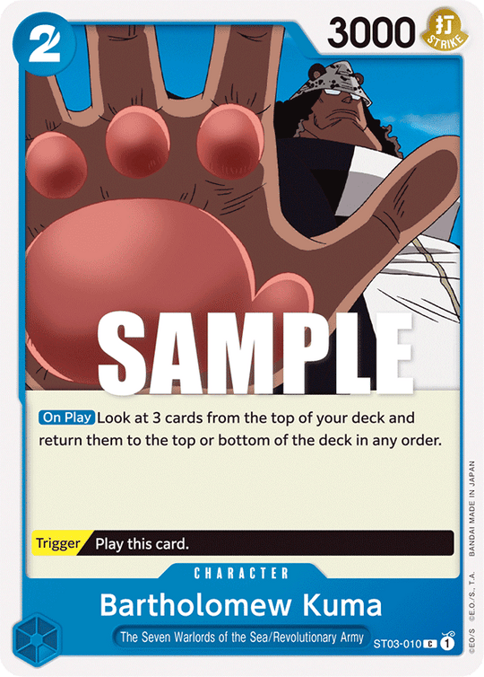 ST03-010, C, Bartholomew Kuma