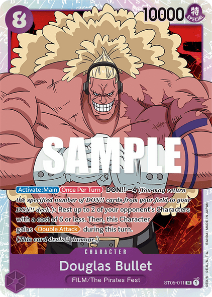 ST05-011, SR, Douglas Bullet