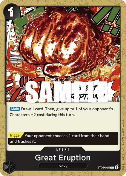 ST06-015, C, Great Eruption