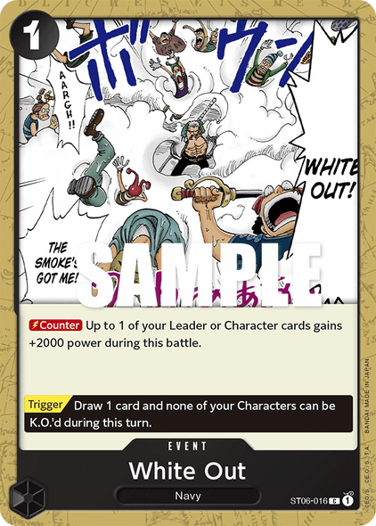 ST06-016, C, White Out