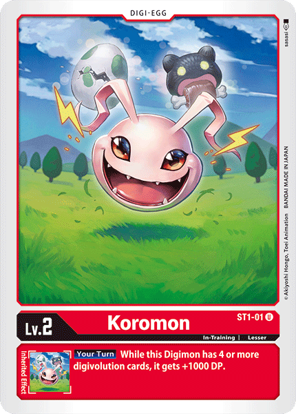 ST01-01 U Koromon