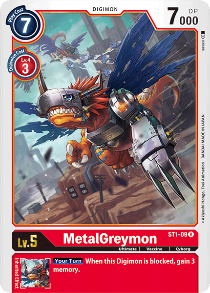 ST01-09 R MetalGreymon