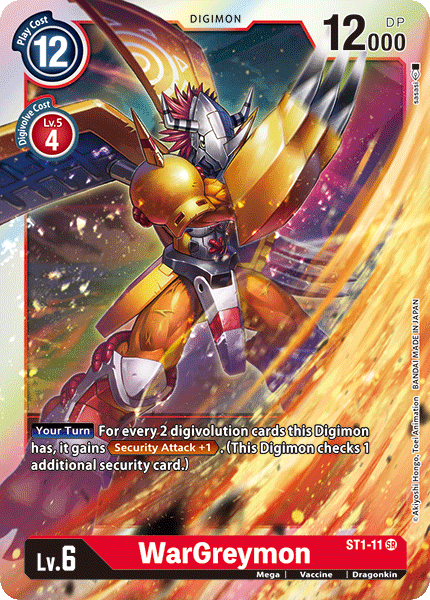 ST01-11 SR WarGreymon