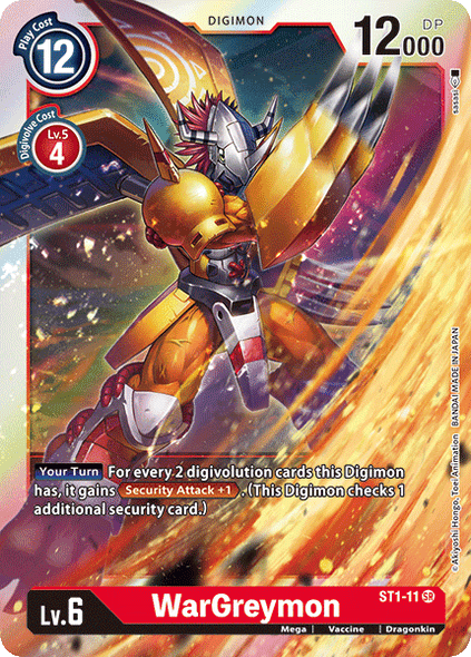 ST01-11 SR WarGreymon