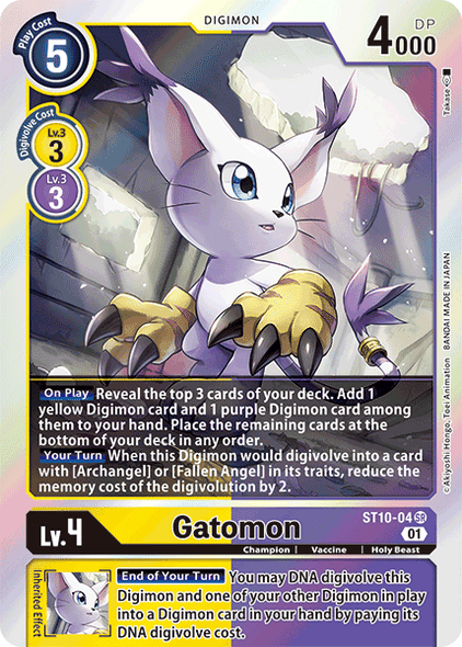 ST10-04 SR, Gatomon