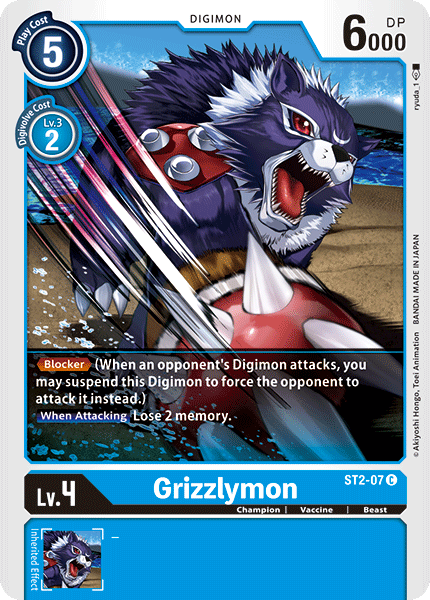 ST02-07 C Grizzlymon
