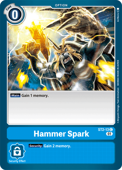 ST02-13 C, Hammer Spark - ST2-13 (ST8 Reprint)