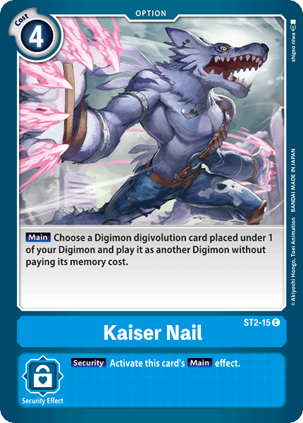 ST02-15 C Kaiser Nail
