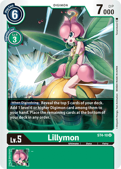 ST04-10 U, Lillymon
