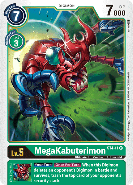 ST04-11 R, MegaKabuterimon