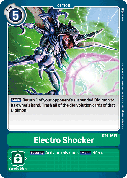 ST04-16 U, Electro Shocker