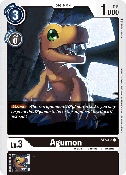 ST05-03 U, Agumon