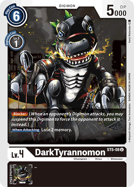 ST5-08 U, DarkTyrannomon