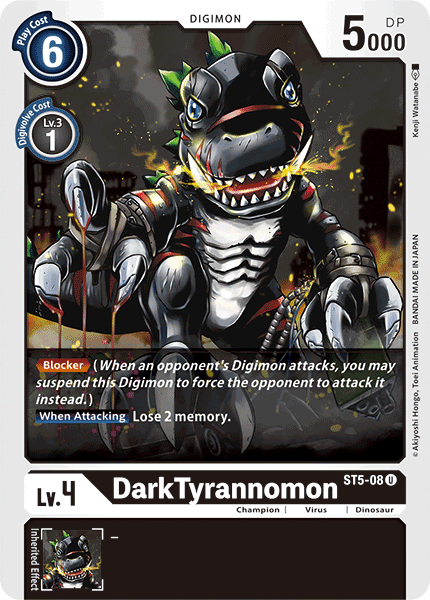 ST05-08 U, DarkTyrannomon