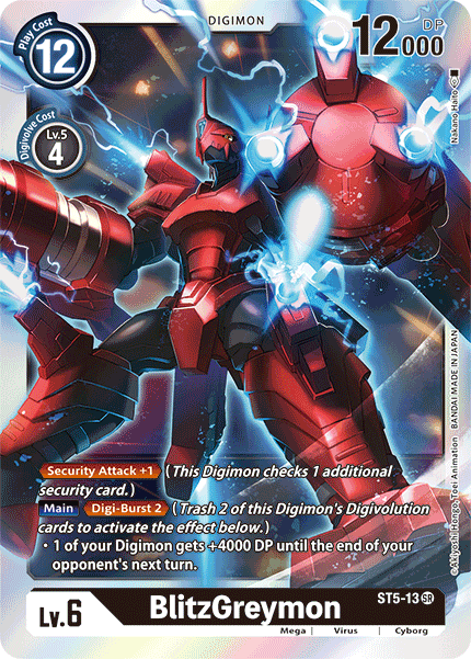 ST05-13 SR, BlitzGreymon