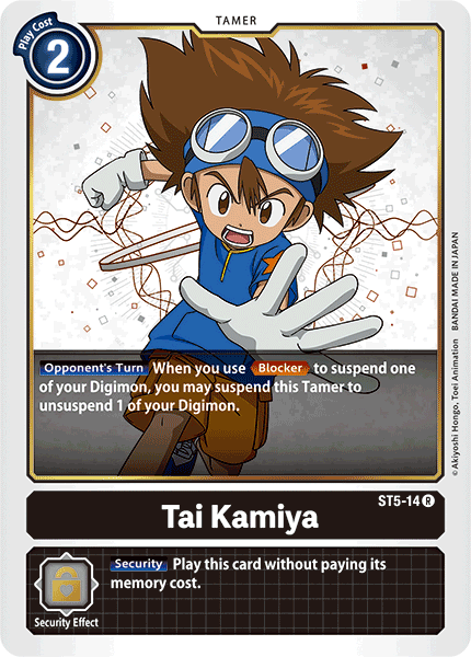 ST05-14 R, Tai Kamiya