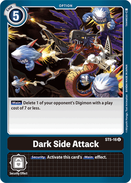 ST05-16 U, Dark Side Attack