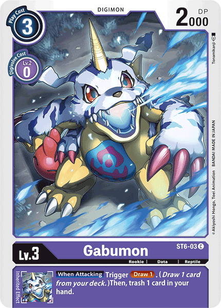 ST06-03 C, Gabumon