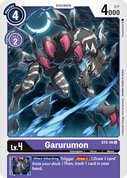 ST06-06 C, Garurumon