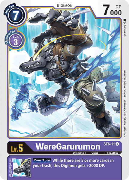 ST06-11 R, WereGarurumon