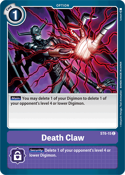 ST06-15 C, Death Claw