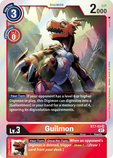 ST07-03 SR, Guilmon