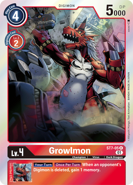 ST07-05 R, Growlmon