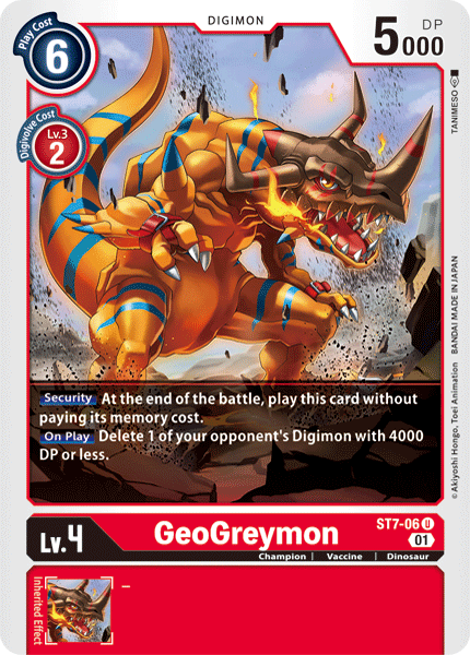 ST07-06 U, GeoGreymon