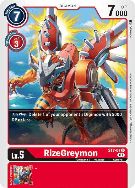 ST07-07 U, RizeGreymon