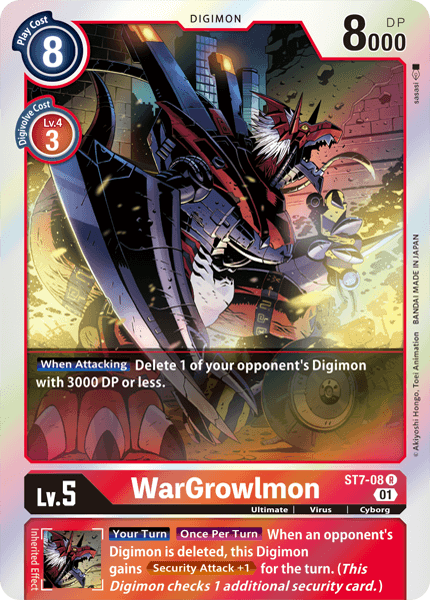 ST07-08 R, WarGrowlmon