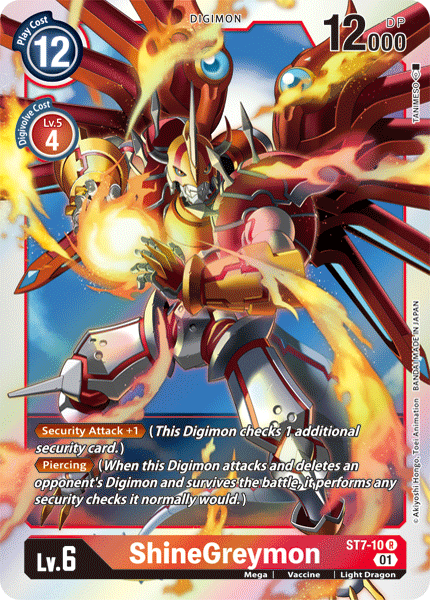 ST07-10 R, ShineGreymon